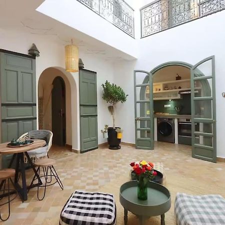 Riad Ptit Kech, Bassin Terrasse - Petits Dejeuners Marrakesch Exterior foto